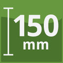 150mm Long