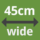 45cm Wide Head