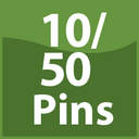 10 or 50 Pins per Pack