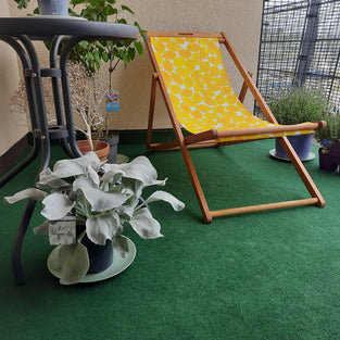 Prarie Outdoor Carpet With Studs - Close